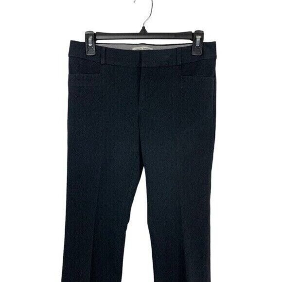 Banana Republic Sloan Pants 2 Dark Gray Slim Fit Career Stretch Trousers - Picture 2 of 8